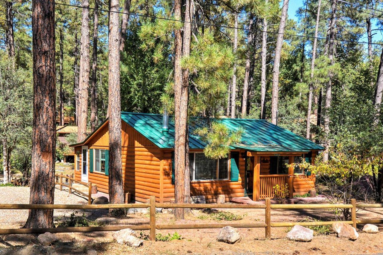 Cozy Cabin With Ac And Deck, 5 Mi To Downtown Prescott Villa Bagian luar foto