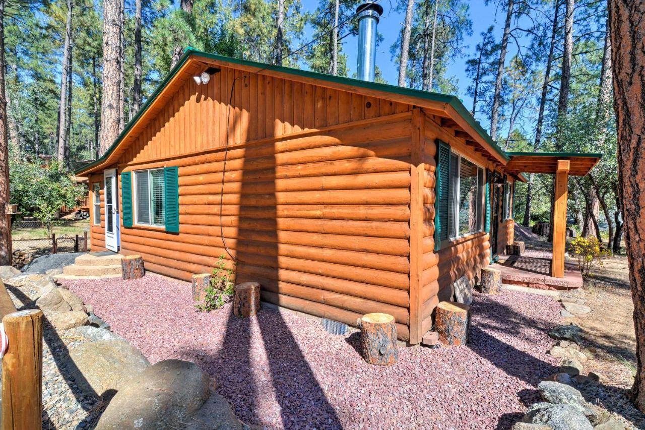Cozy Cabin With Ac And Deck, 5 Mi To Downtown Prescott Villa Bagian luar foto