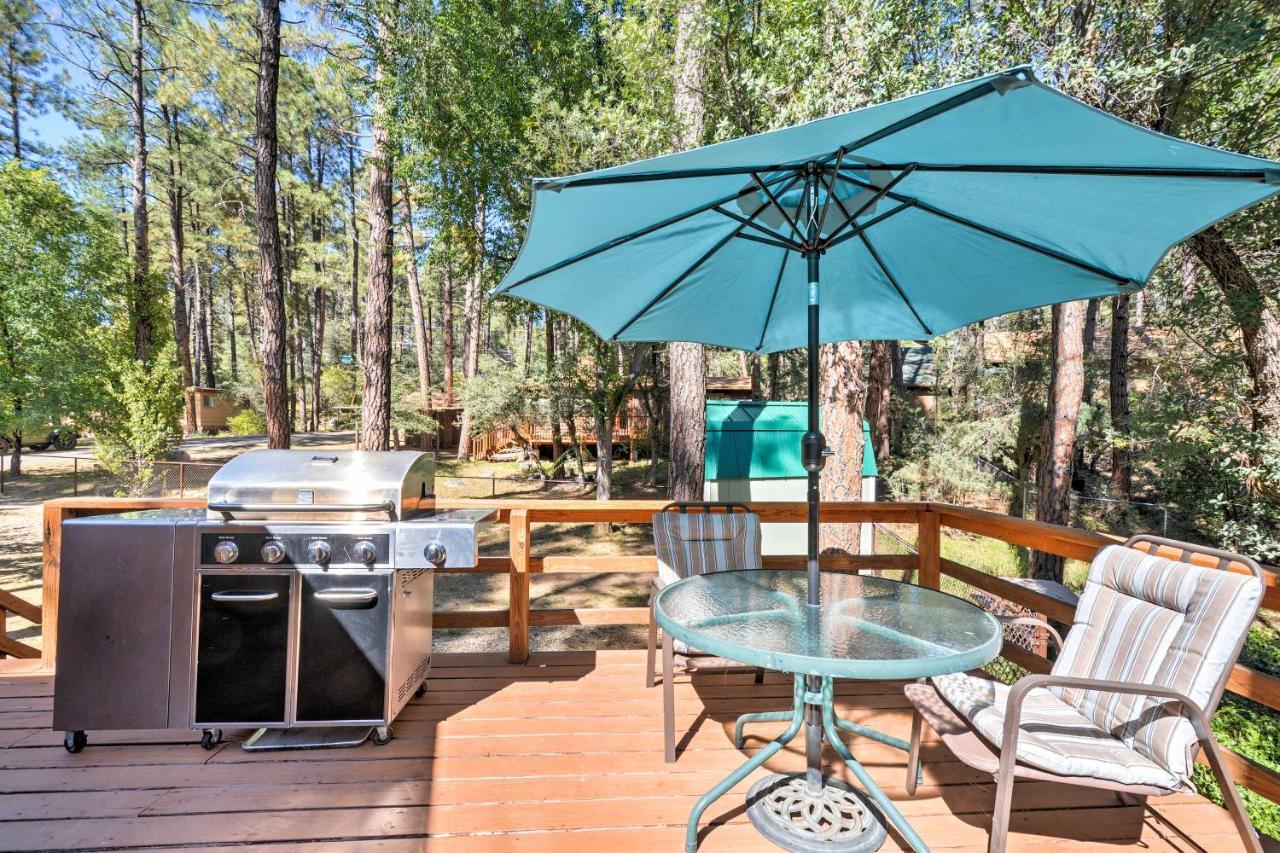Cozy Cabin With Ac And Deck, 5 Mi To Downtown Prescott Villa Bagian luar foto