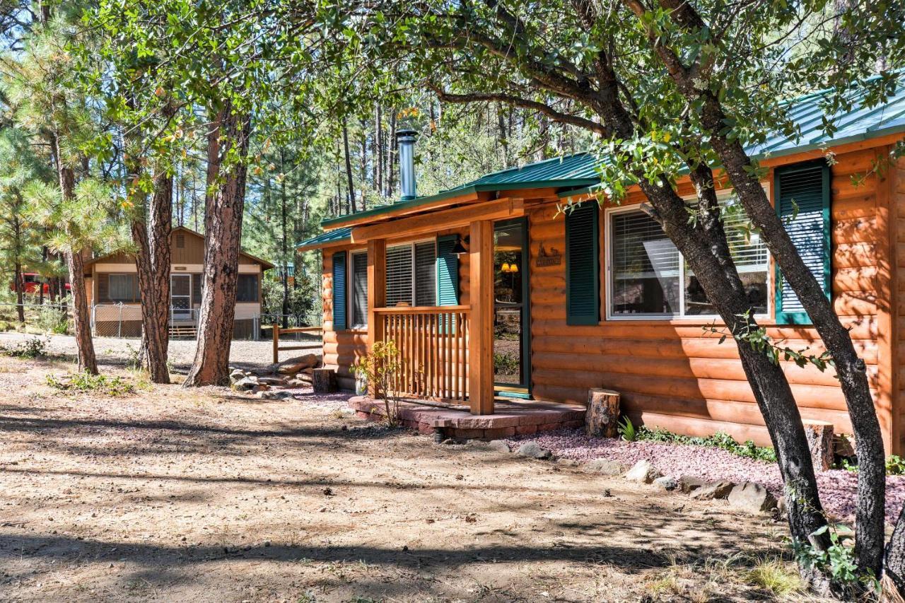 Cozy Cabin With Ac And Deck, 5 Mi To Downtown Prescott Villa Bagian luar foto