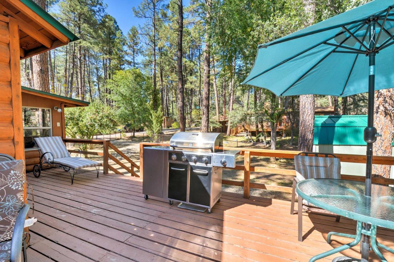 Cozy Cabin With Ac And Deck, 5 Mi To Downtown Prescott Villa Bagian luar foto